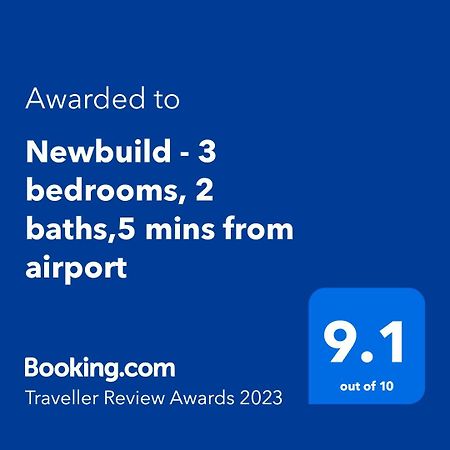 Newbuild - 3 Bedrooms, 2 Baths,5 Mins From Airport Edimburgo Exterior foto